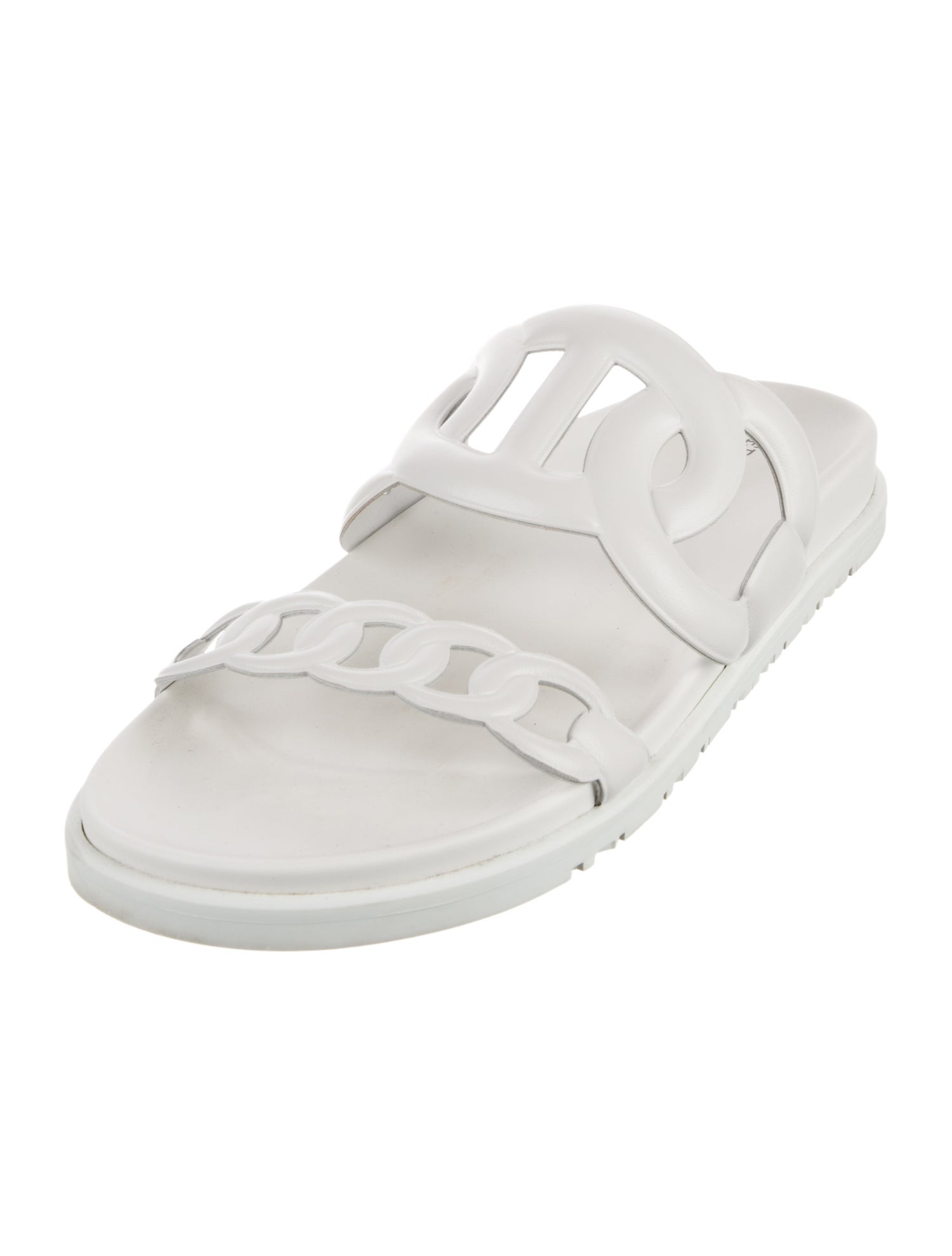 Hermès Extra Chaîne d'Ancre Insignia Slides