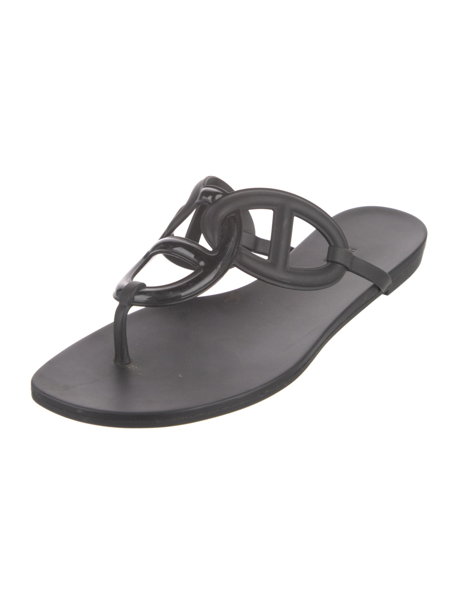 Hermès Egerie Chaîne d'Ancre Insignia Slides