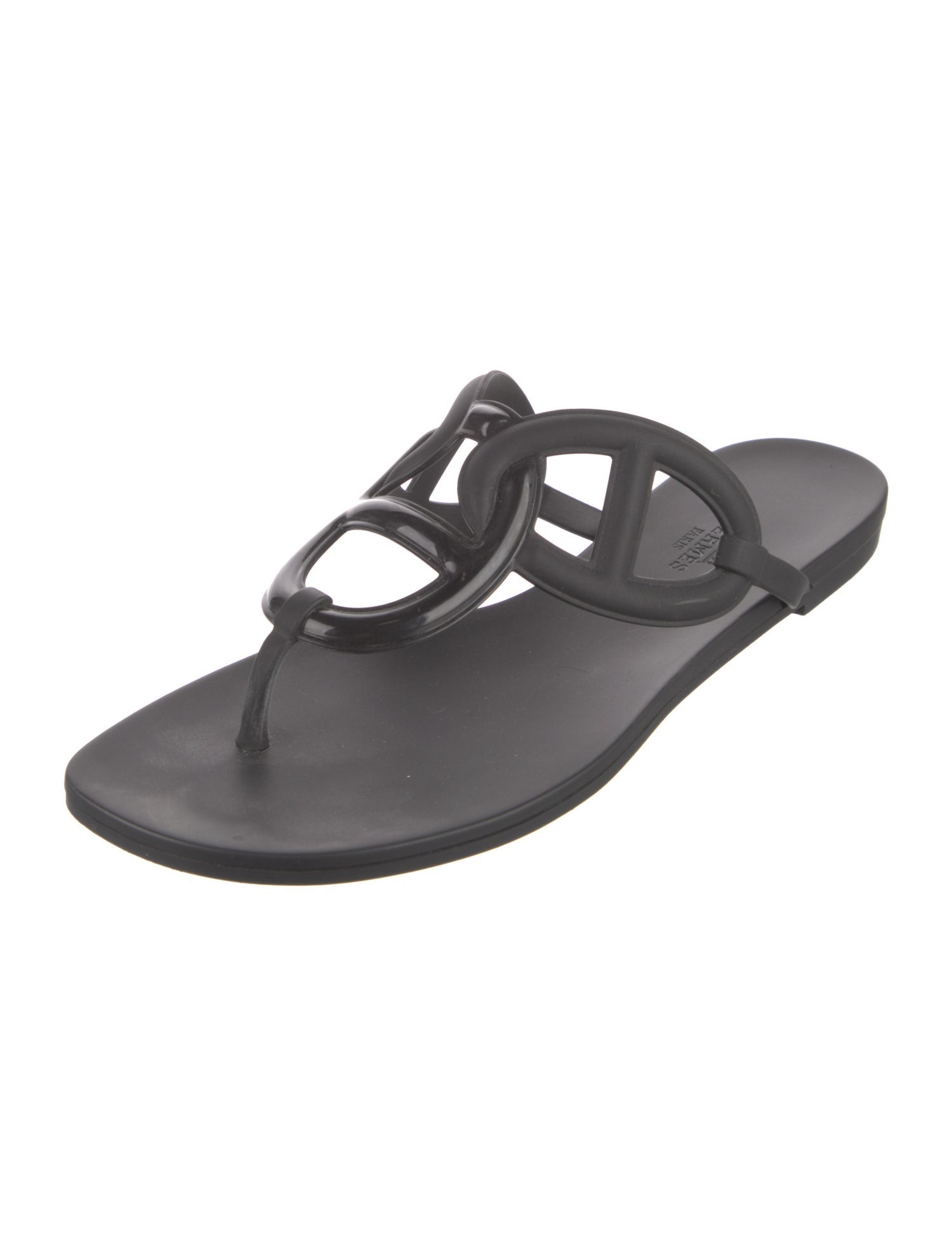 Hermès Egerie Chaîne d'Ancre Insignia Slides