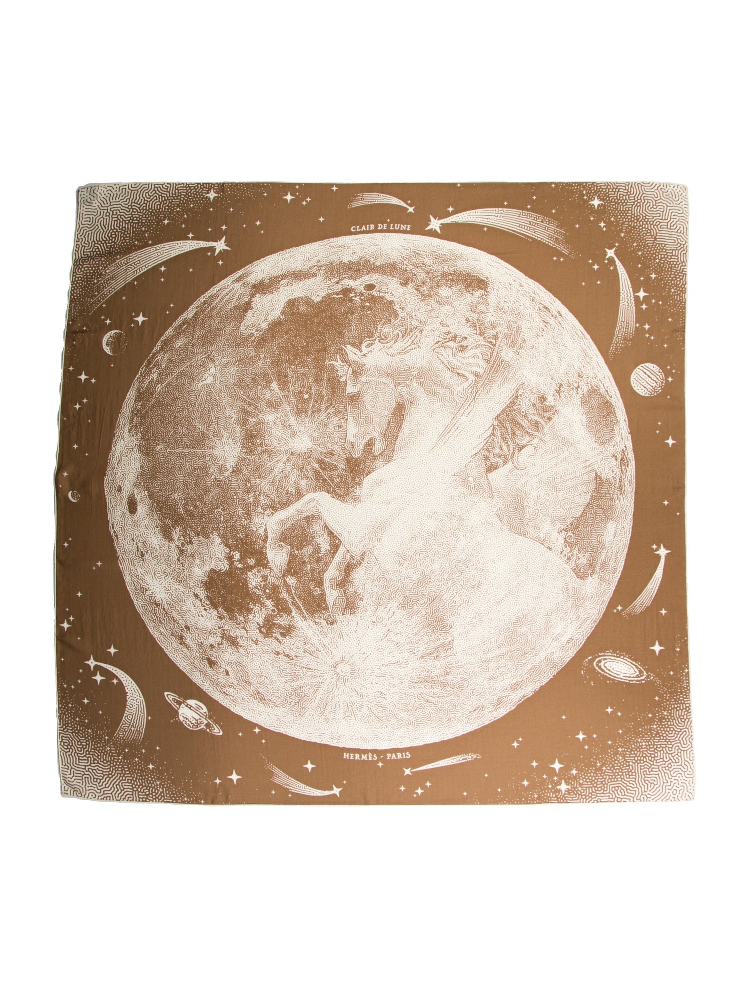 Hermès Clair De Lune Cashmere Shawl