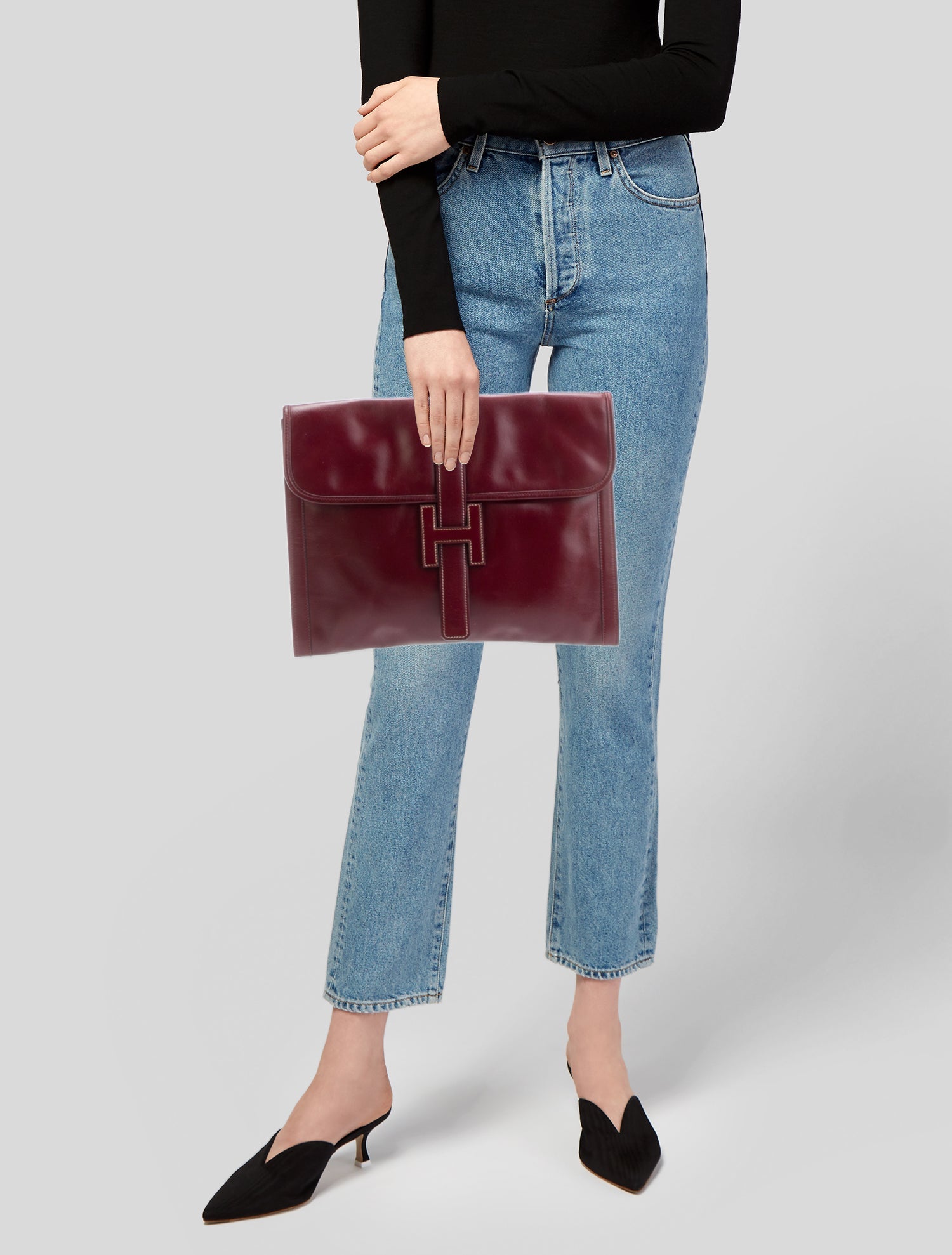 Hermès Vintage Box Jige Elan 34