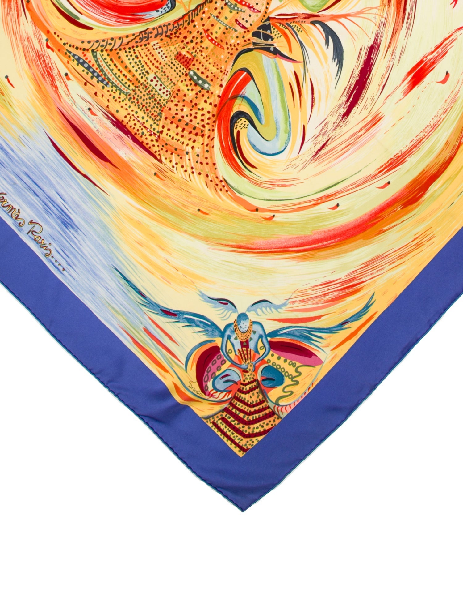 Hermès Les Perles du Turkana Silk Scarf