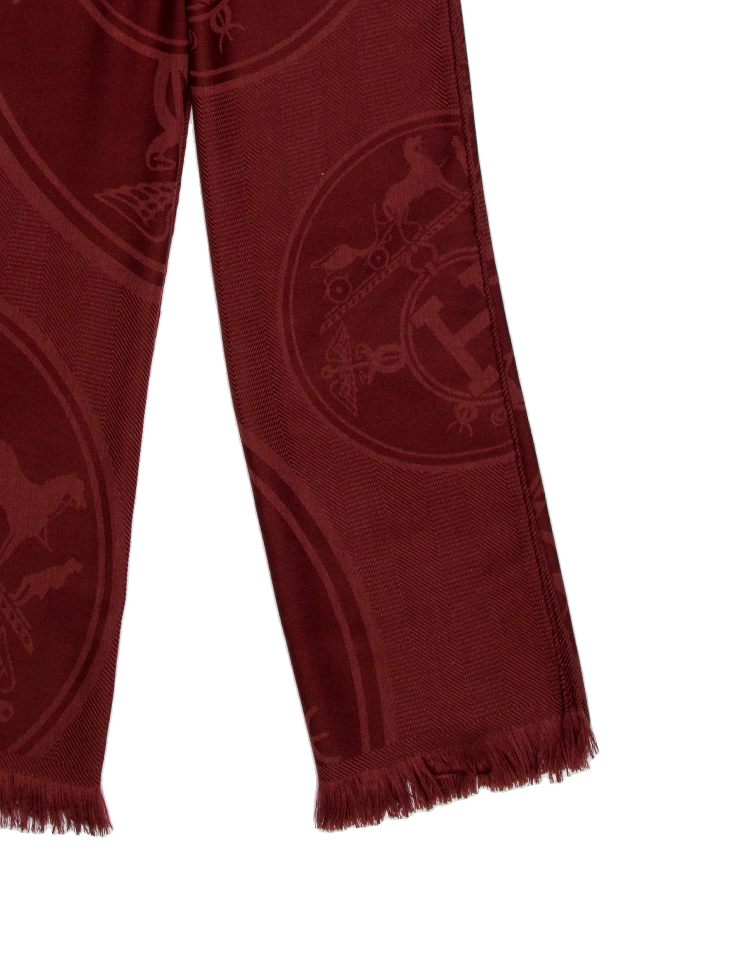 Hermès New Libris Cashmere Scarf