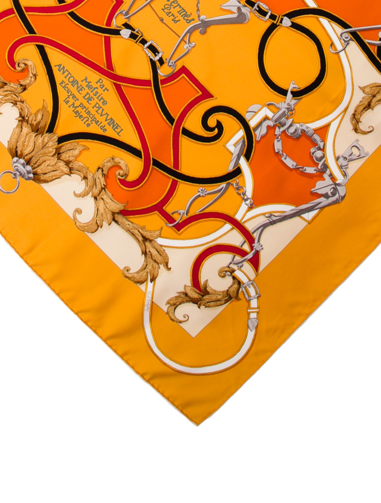 Hermès L'Instruction du Roy Silk Scarf