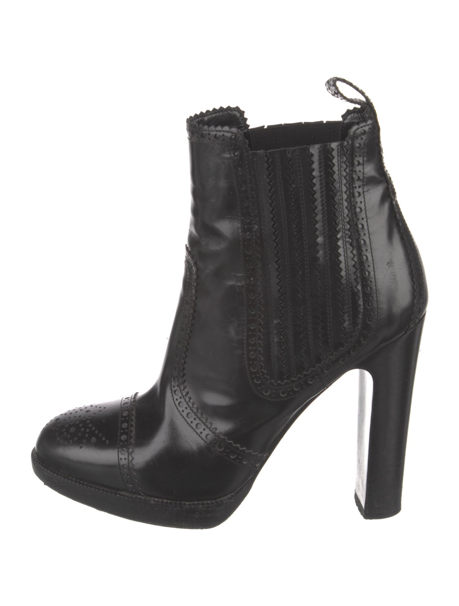 Hermès Leather Chelsea Boots