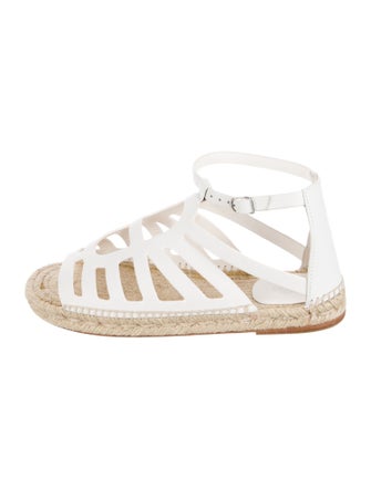 Hermès Costanza Leather Espadrilles
