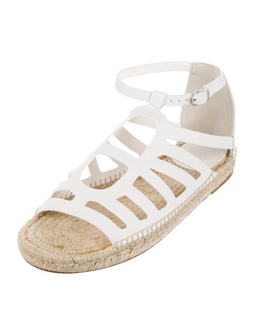 Hermès Costanza Leather Espadrilles
