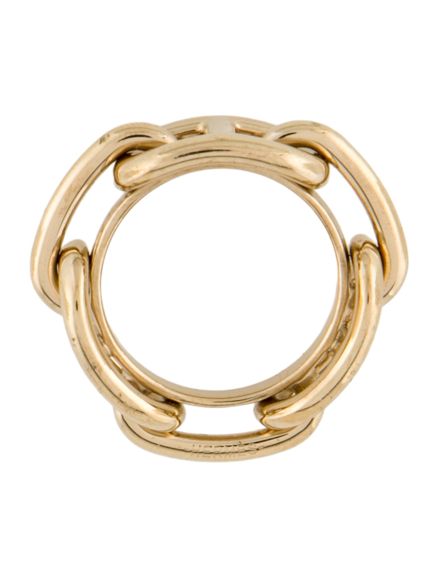 Hermès Permabrass Regate Scarf Ring