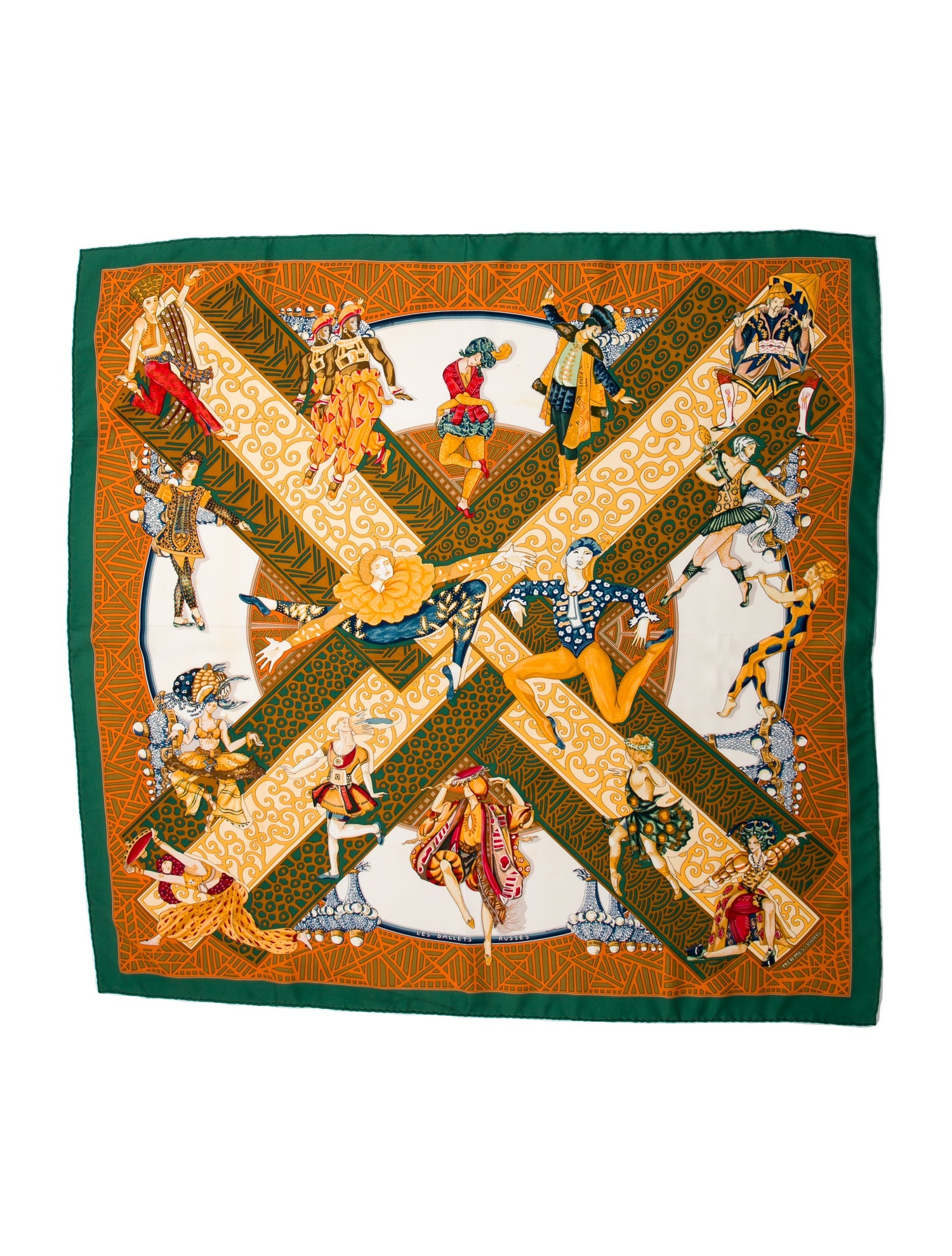 Hermès Les Ballets Russes Silk Scarf