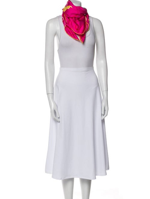 Hermès Faune Lettrée Silk Scarf