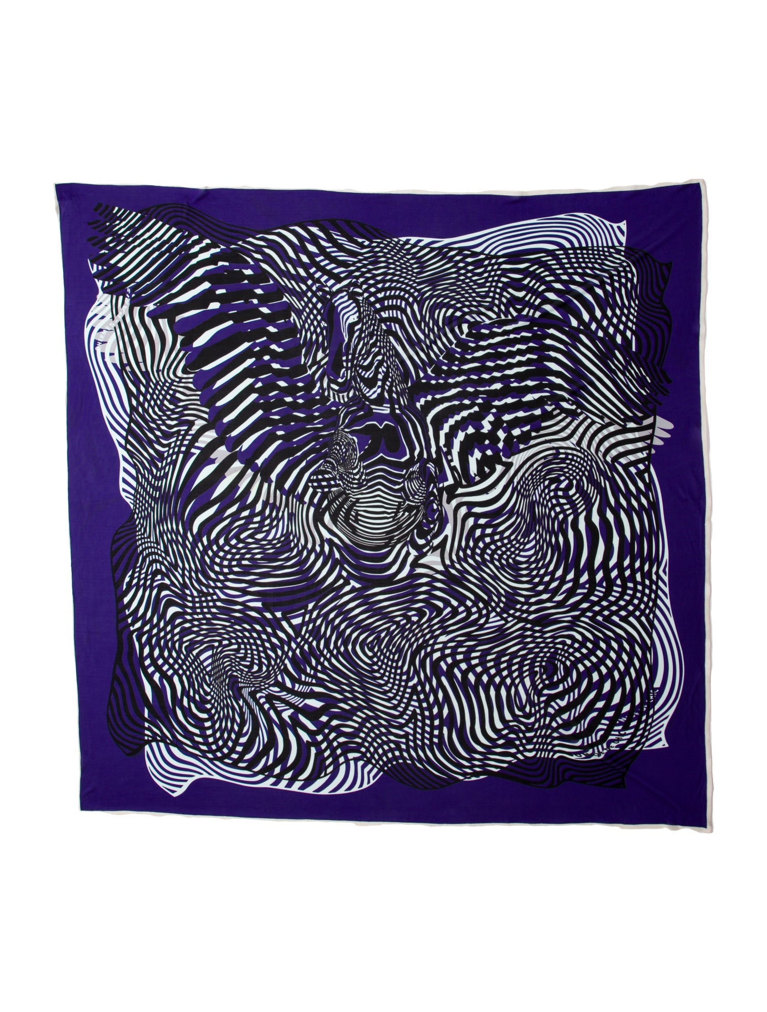 Hermès Onde de Chic Silk Scarf