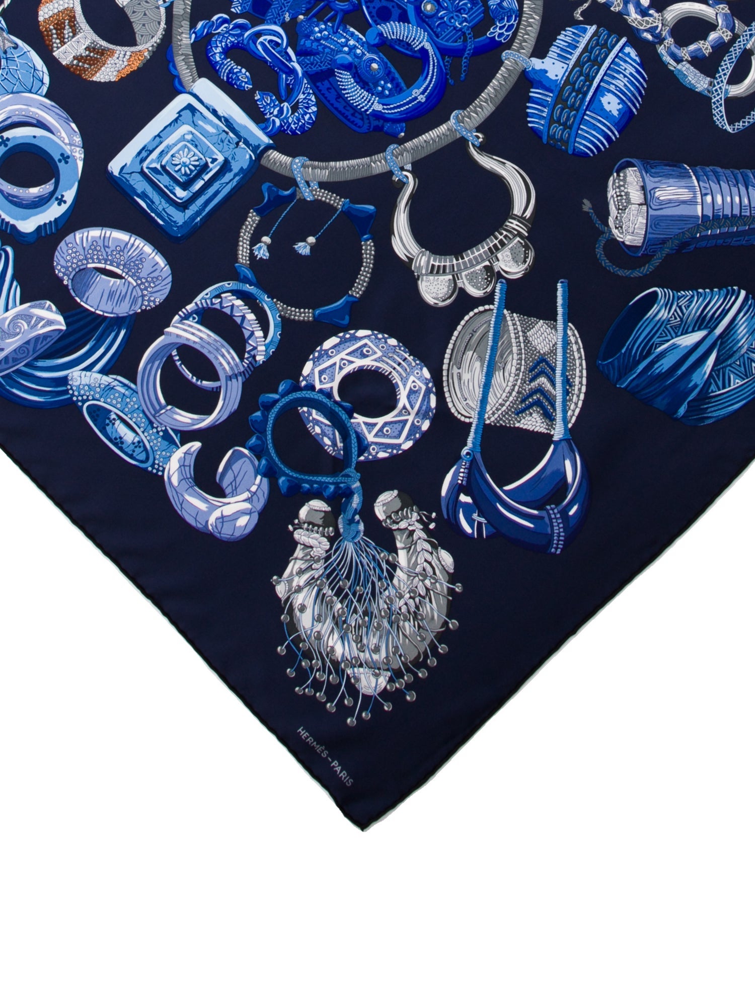 Hermès Bracelets de Lumière Silk Scarf