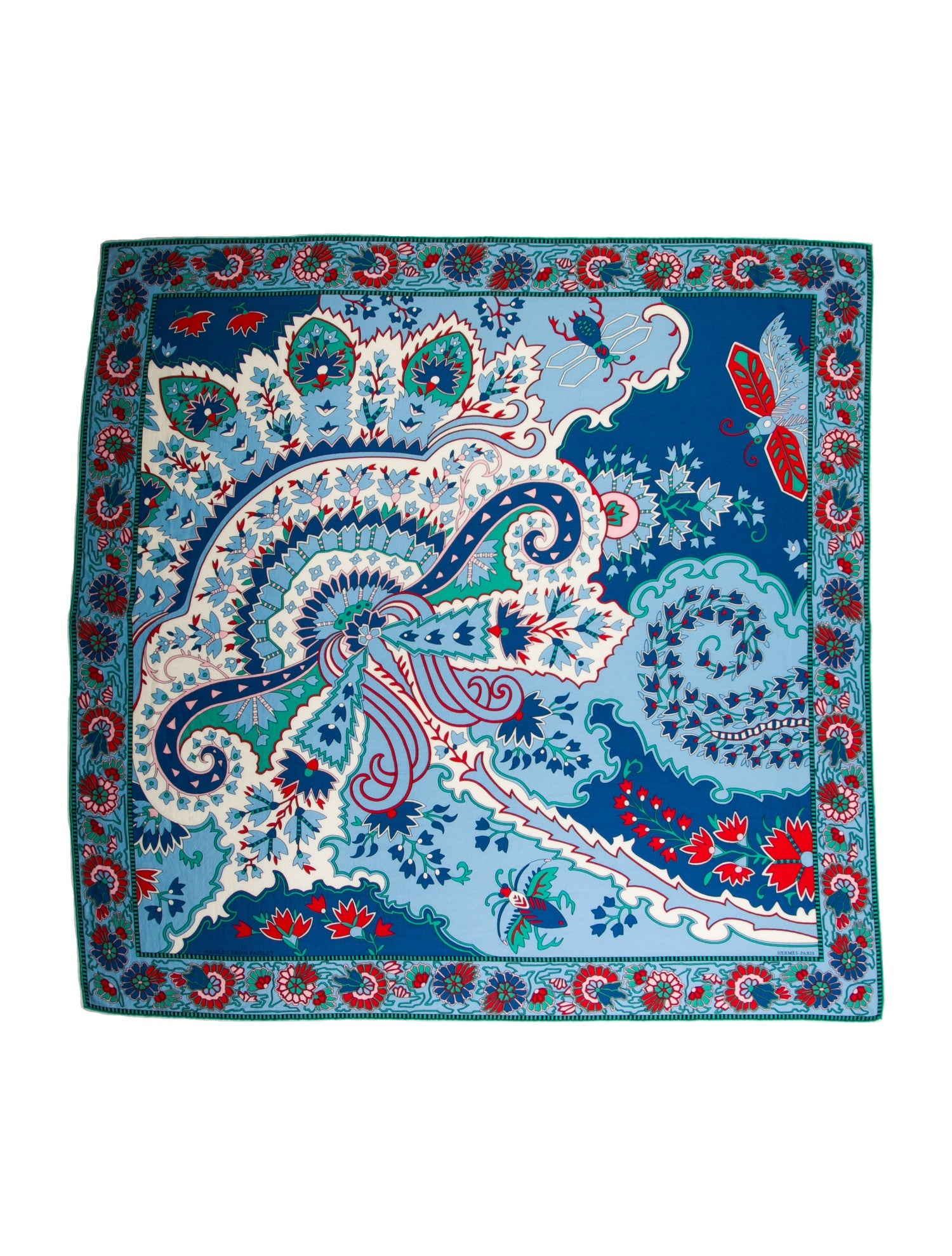 Hermès Paisley from Paisley Cashmere Shawl
