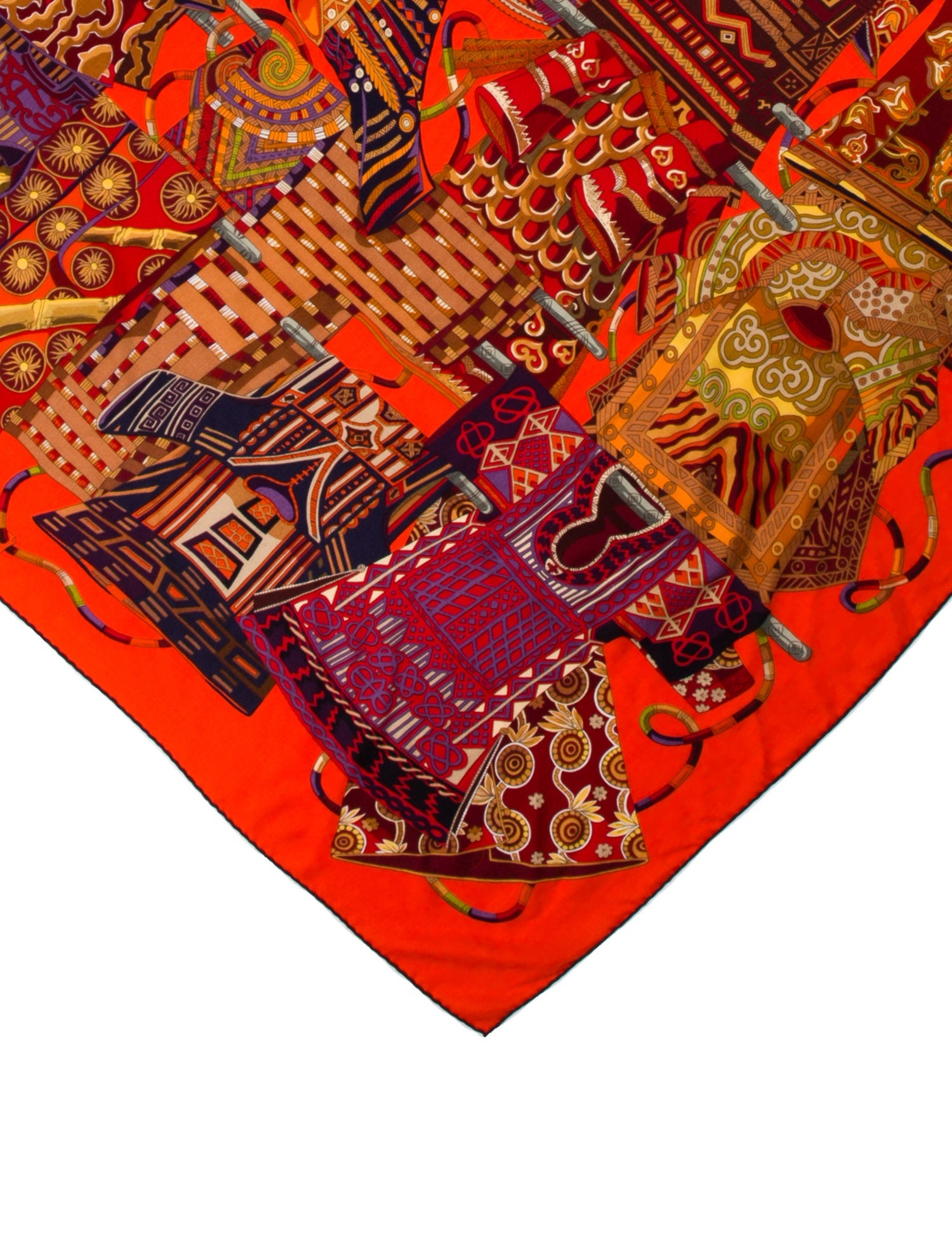 Hermès Voyage en Étoffes Cashmere Shawl