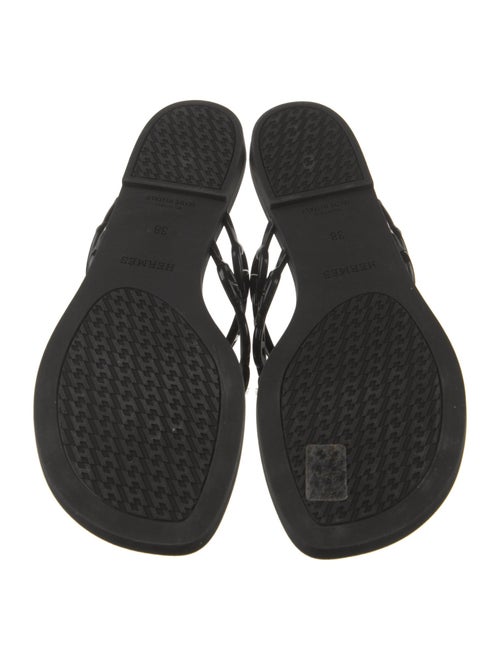 Hermès Island Chaîne d'Ancre Insignia Slides