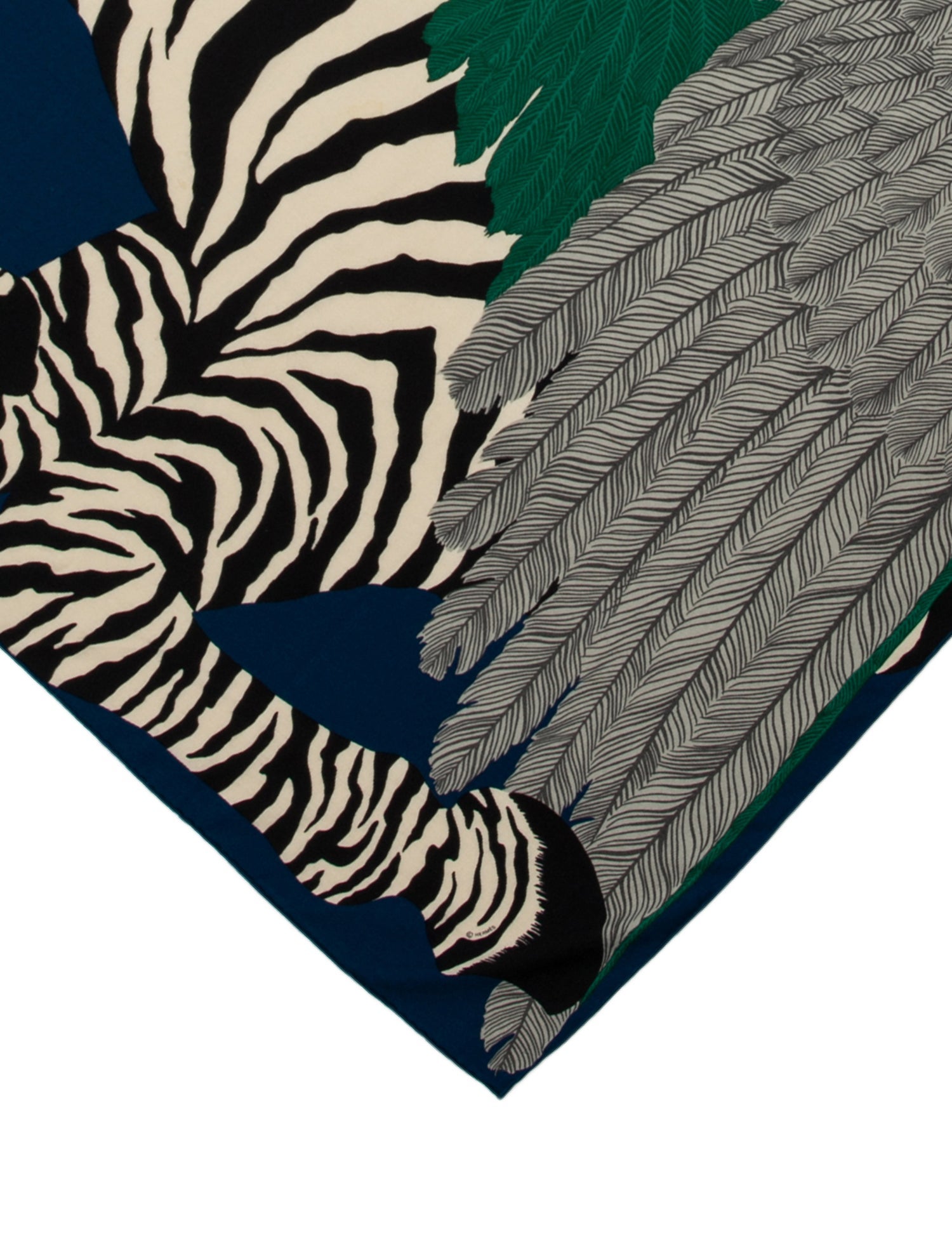 Hermès Zebra Pegasus Cashmere Shawl