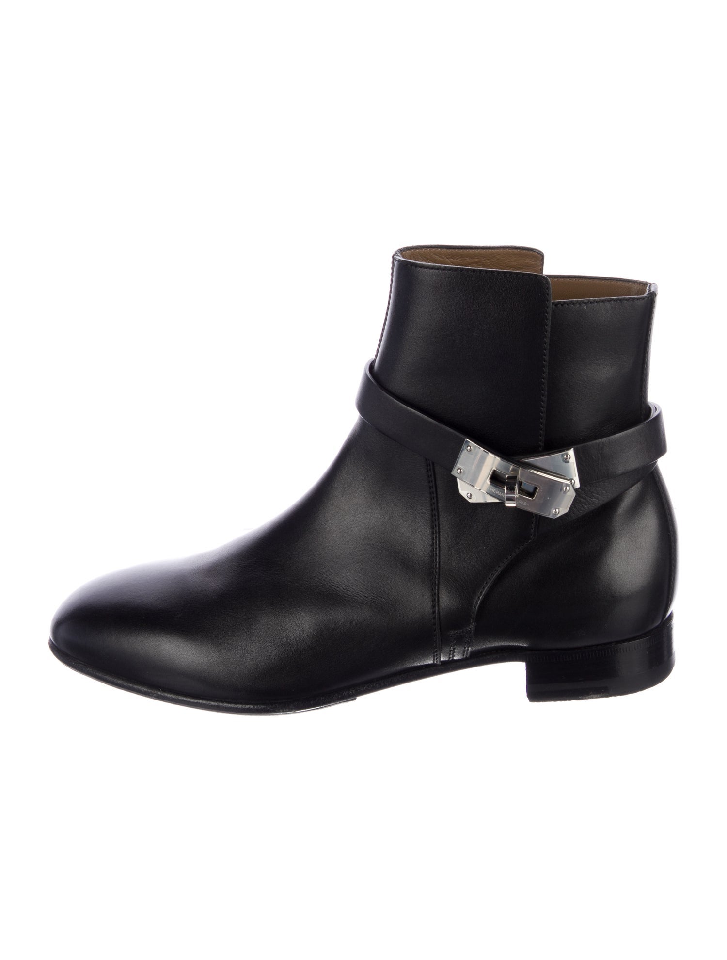 Hermès Neo Leather Moto Boots