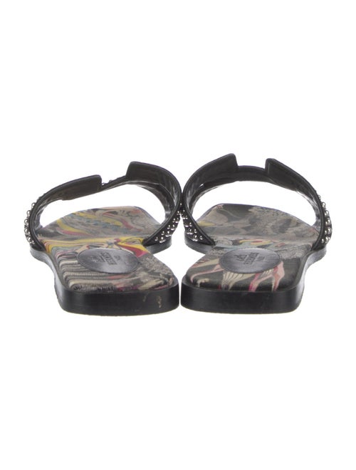 Hermès Oran Suede Slides