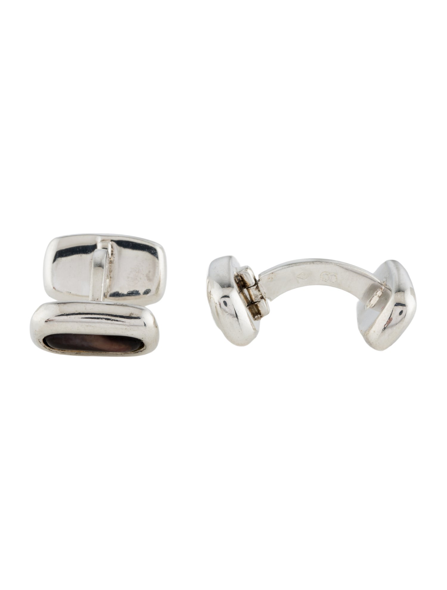Hermès Vintage Mother of Pearl Cufflinks