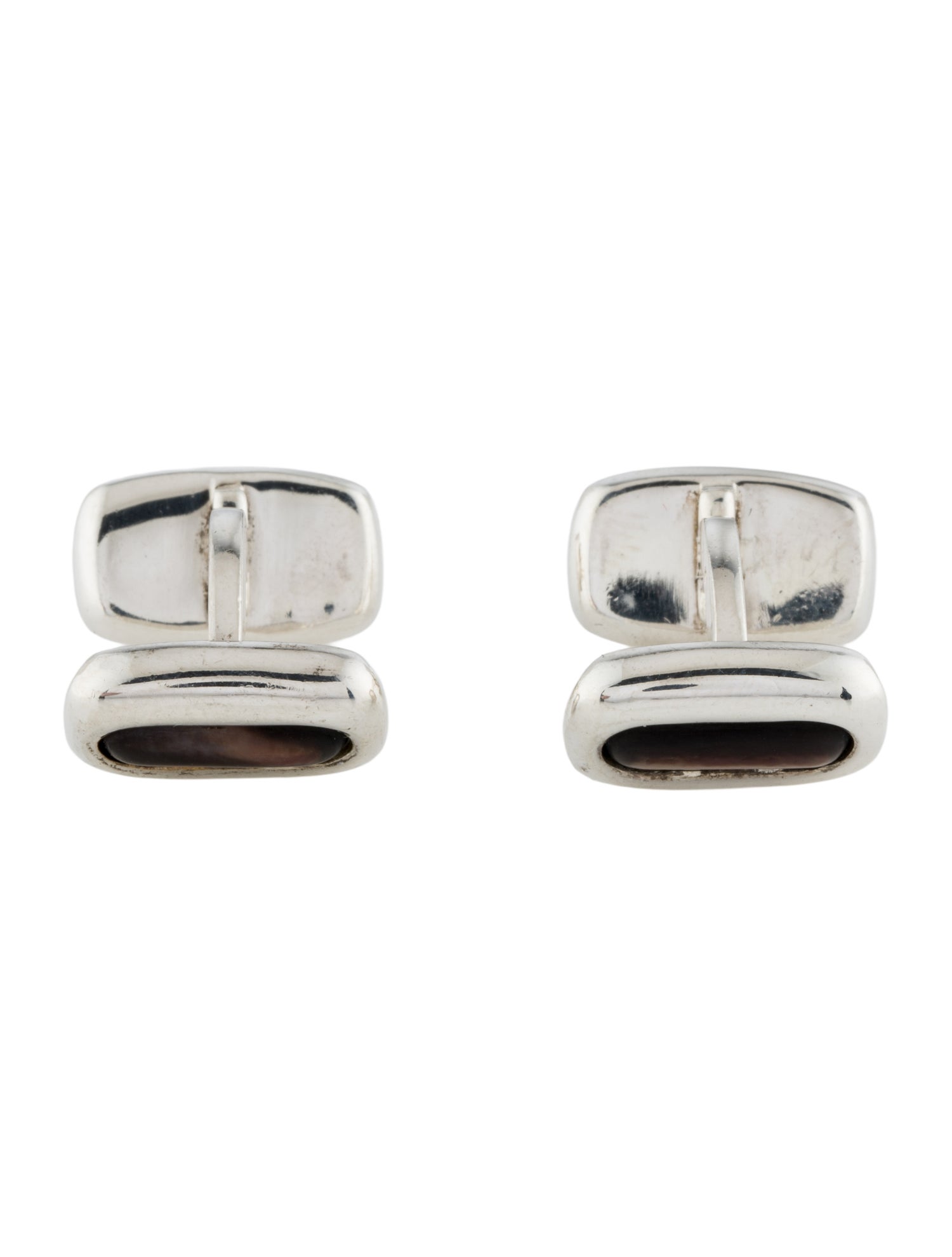 Hermès Vintage Mother of Pearl Cufflinks