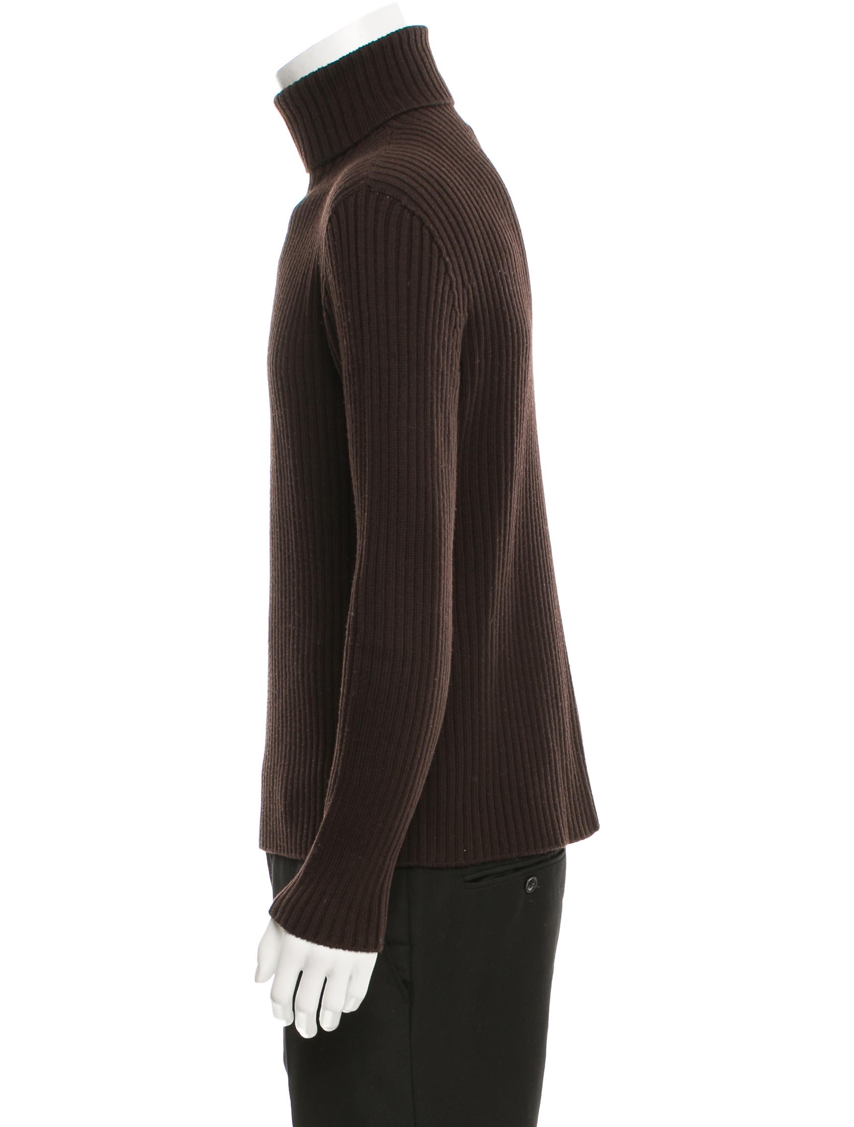Hermès Hermes Wool Sweater Brown Sweaters, Clothing HER78991 The