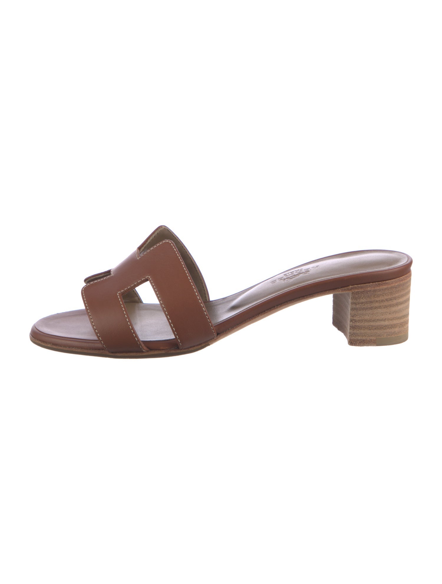 Hermès Oasis Leather Slides
