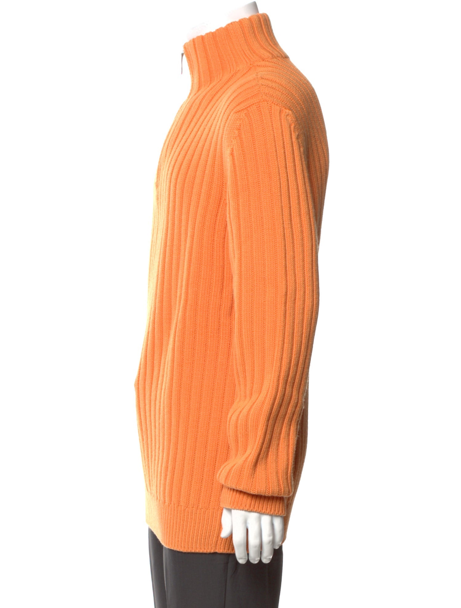 Hermès Wool Turtleneck Polo Sweater