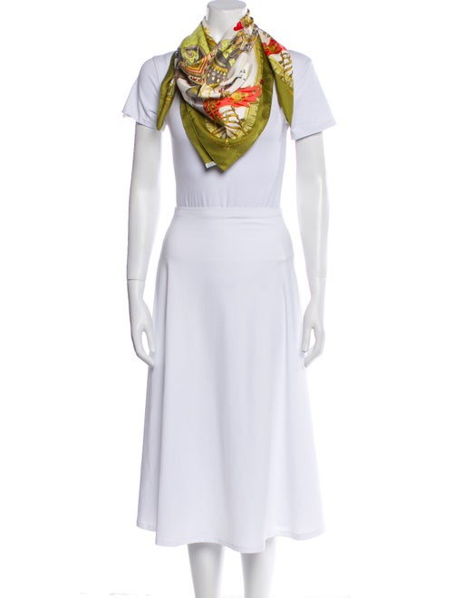 Hermès Caparacons de la France et de L’inde Silk Scarf