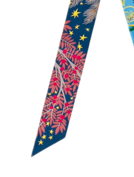 Hermès Sous Le Charme D'Orphee Silk Twilly Scarf w/ Tags
