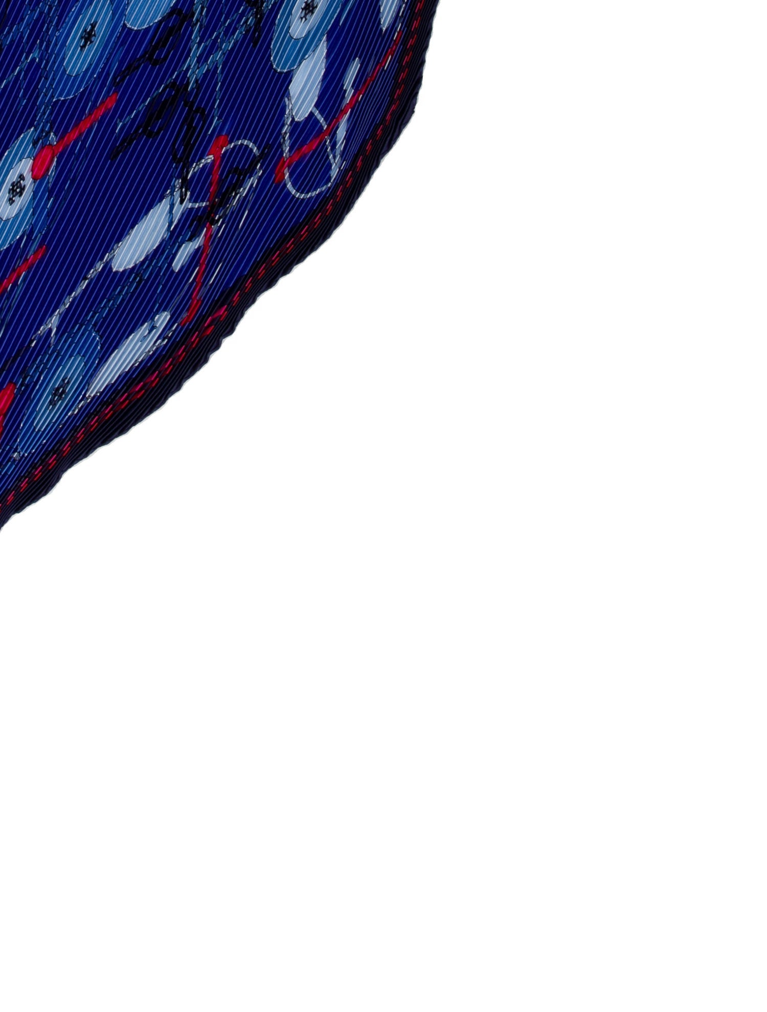 Hermès Brides et Frontaux Silk Plissé Scarf