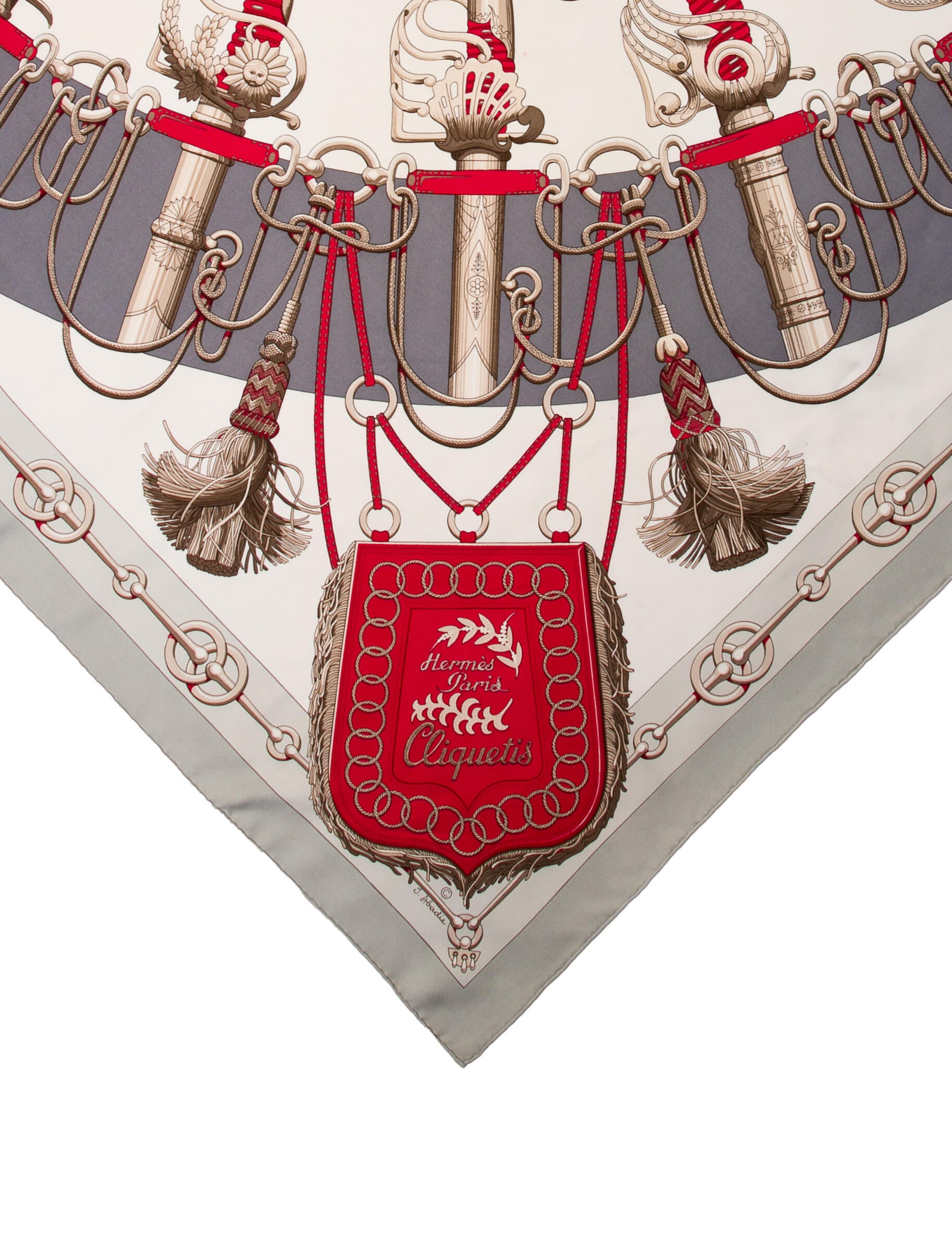 Hermès Cliquetis Silk Scarf