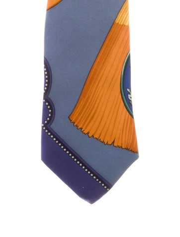 Hermès Ties Silk Pattern Tie