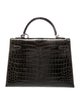 Hermès 2007 Shiny Crocodile Niloticus Kelly II Sellier 32