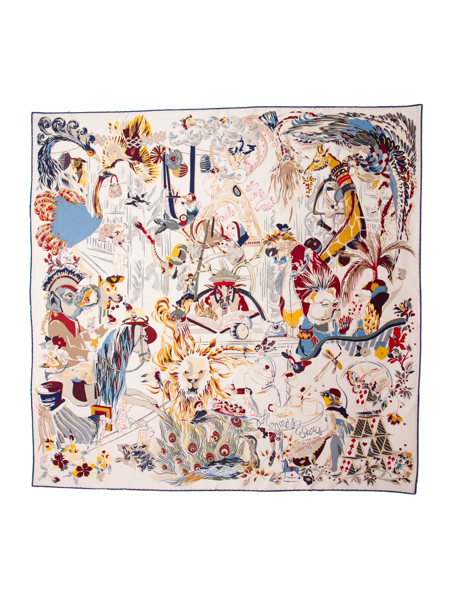 Hermès Emile Et Une Nuit Silk Scarf w/ Tags