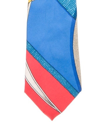 Hermès Ties Silk Pattern Tie