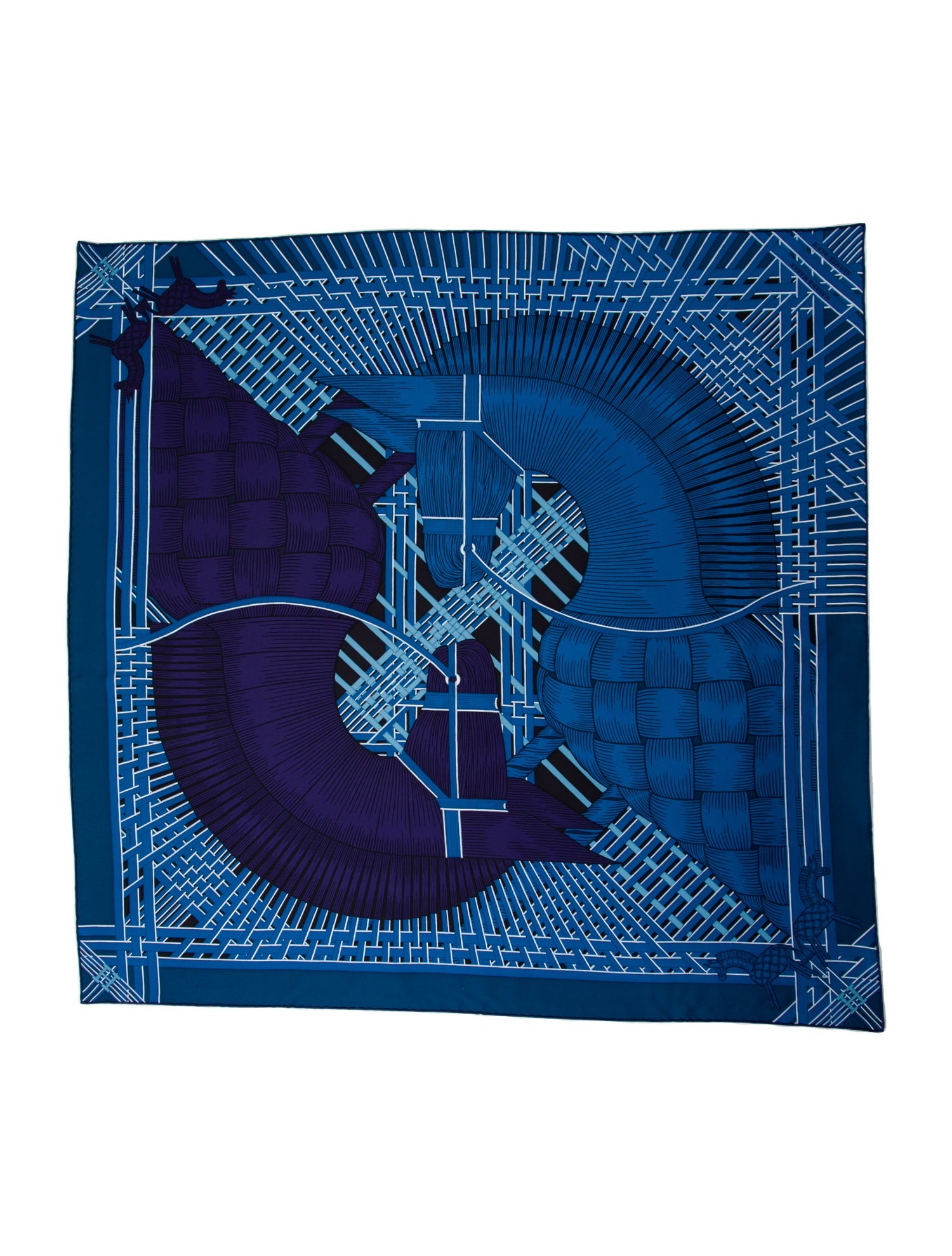 Hermès Masan & Masan Silk Scarf