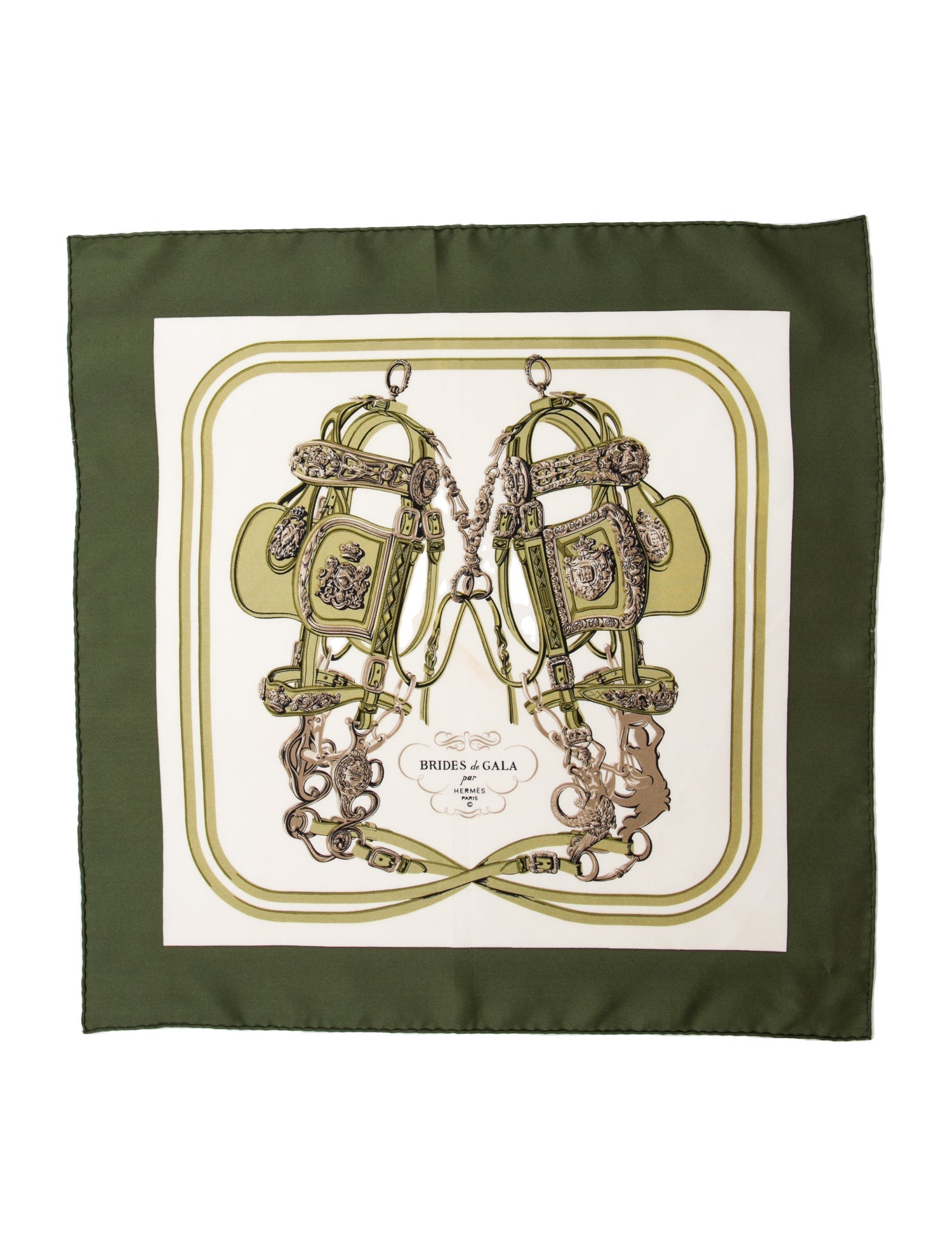Hermès Brides de Gala Silk Scarf