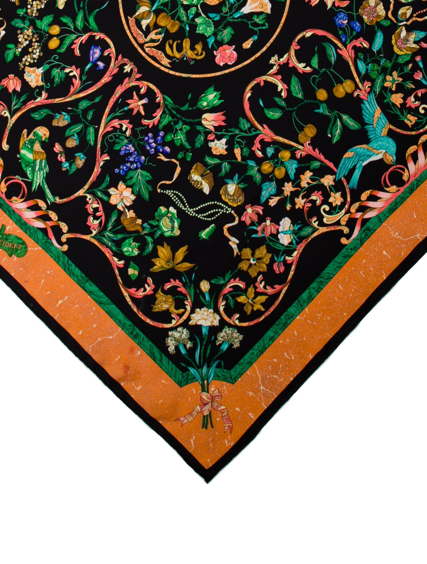 Hermès Pierres d'Orient Et d'Occident Silk Scarf