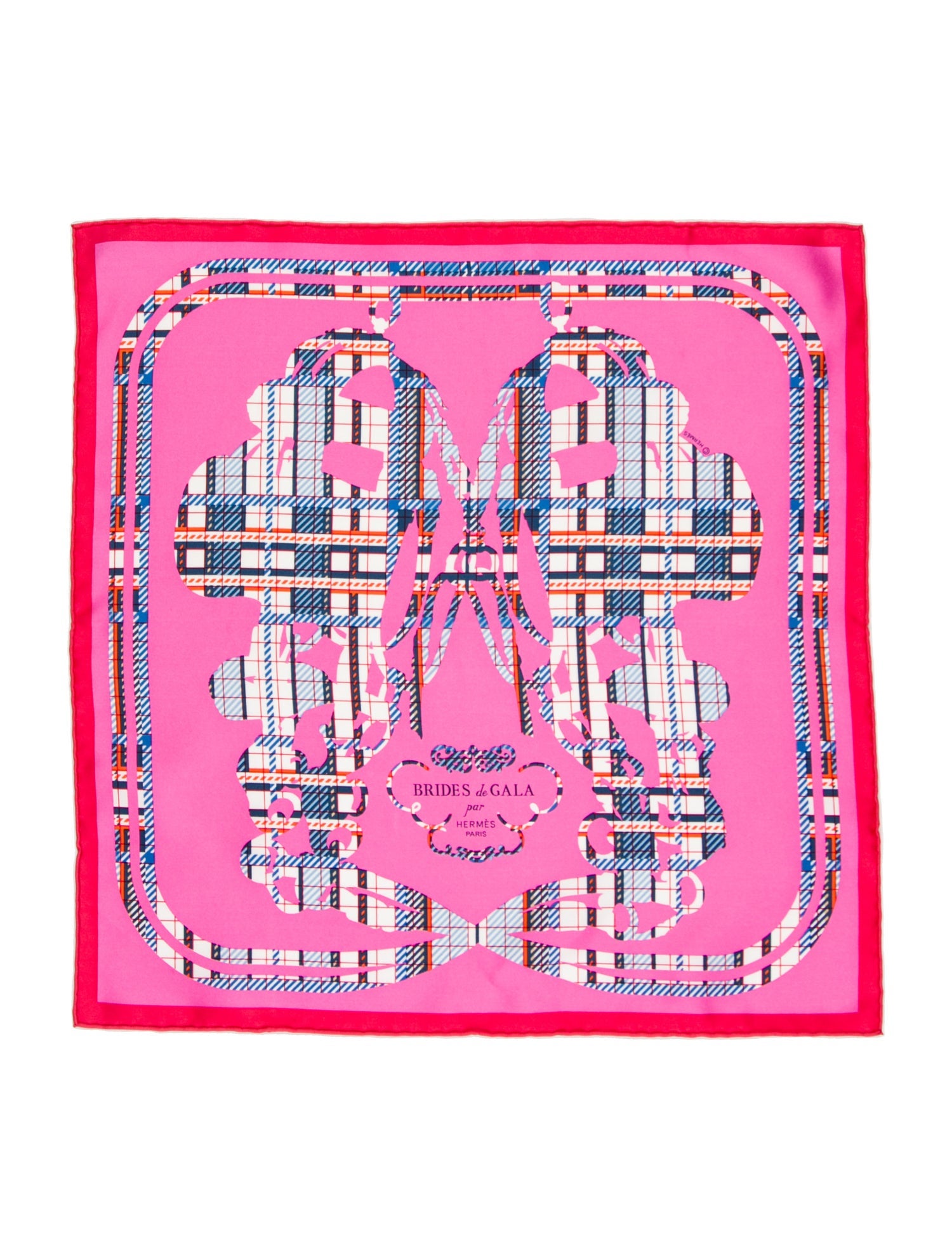 Hermès Brides de Gala Par Silk Scarf