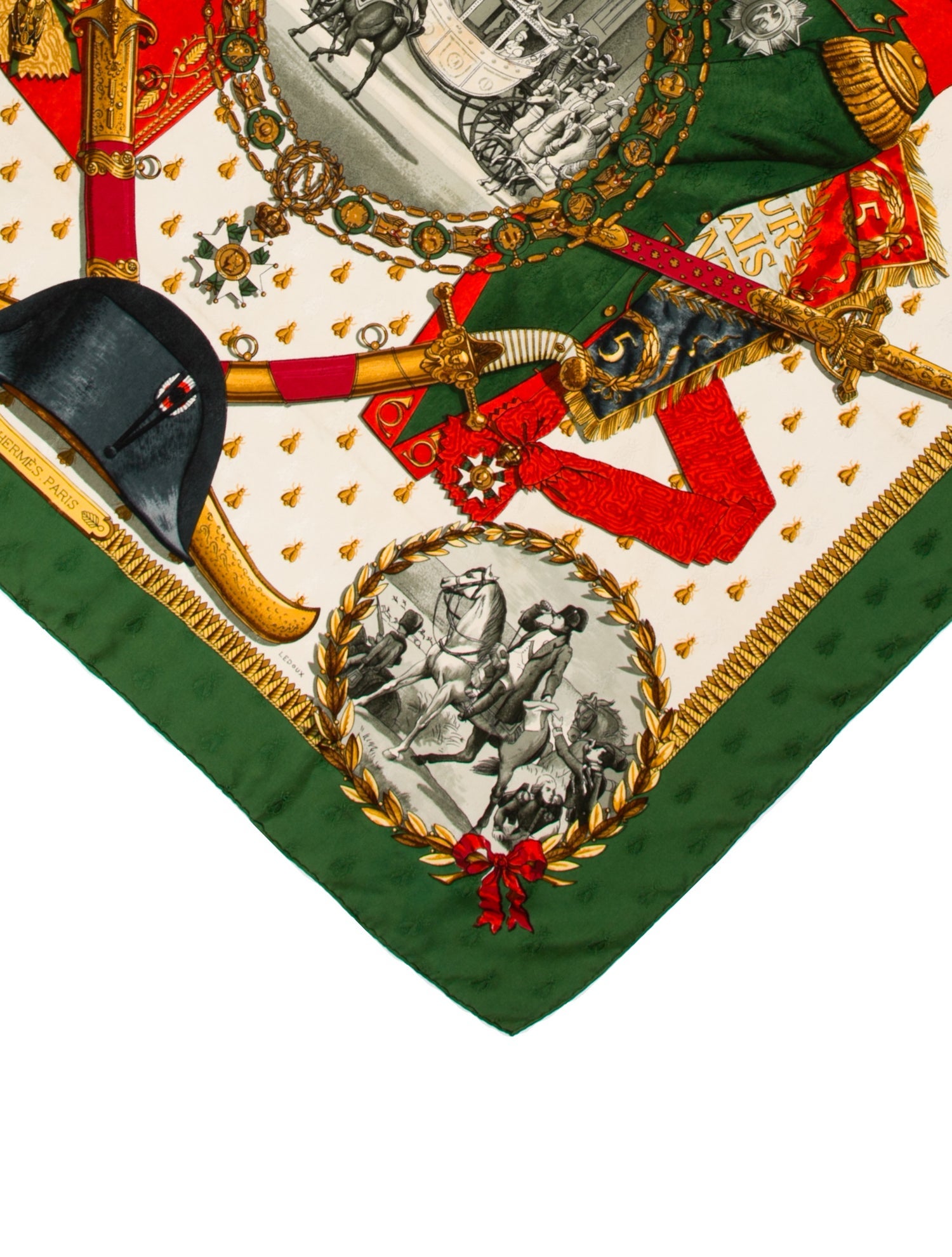 Hermès Napoléon Jacquard Silk Scarf