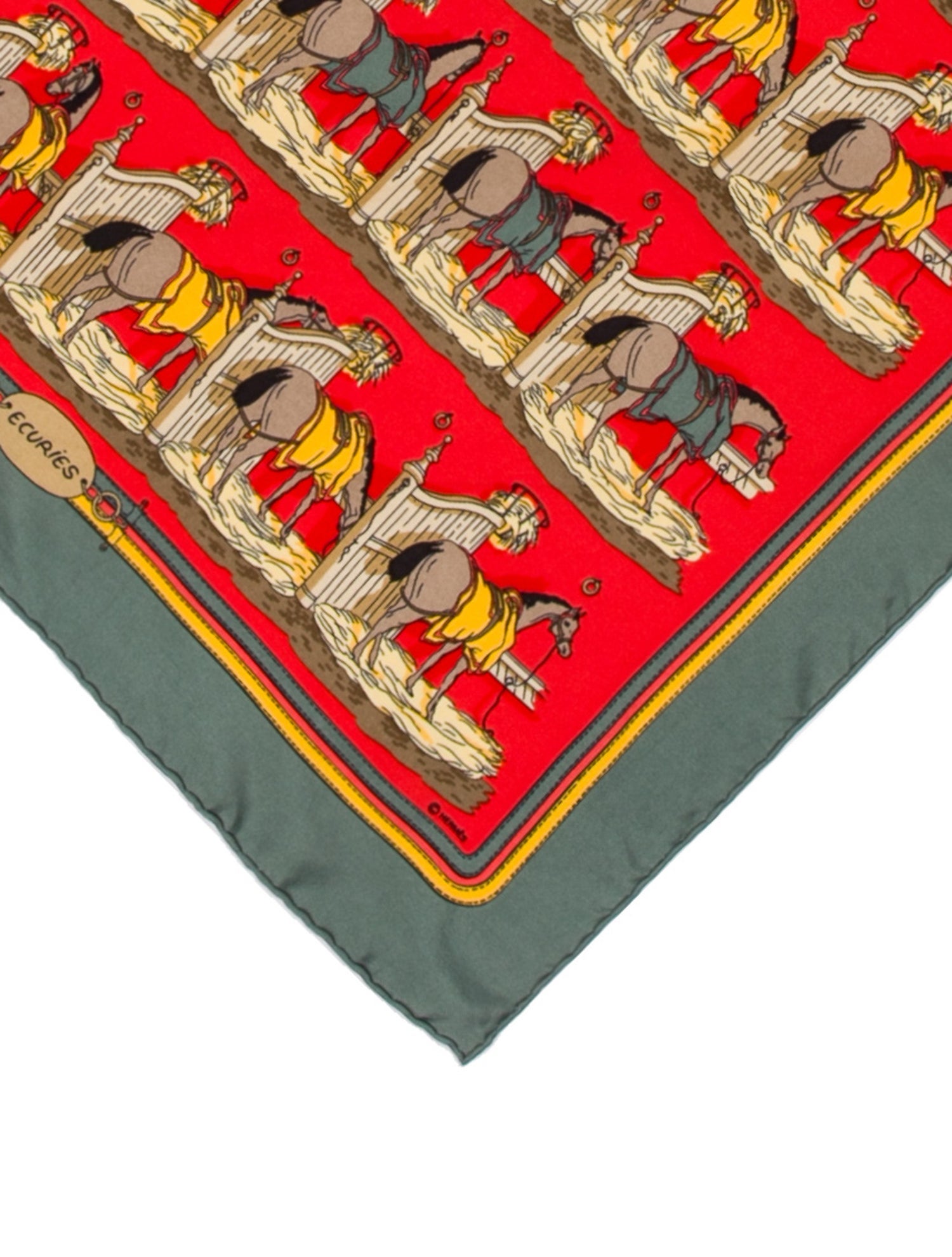 Hermès Ecuries Silk Scarf