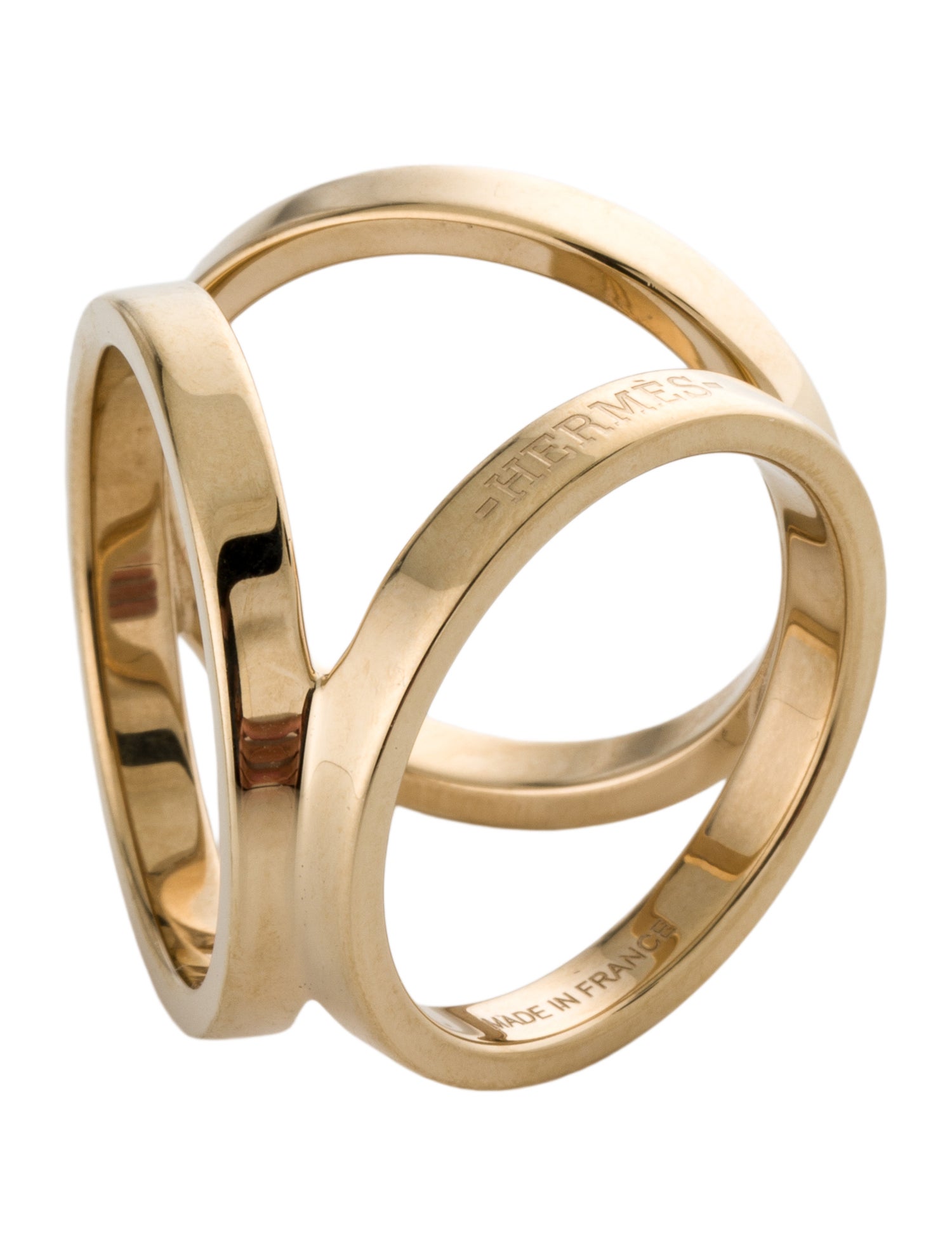 Hermès Trio Scarf Ring