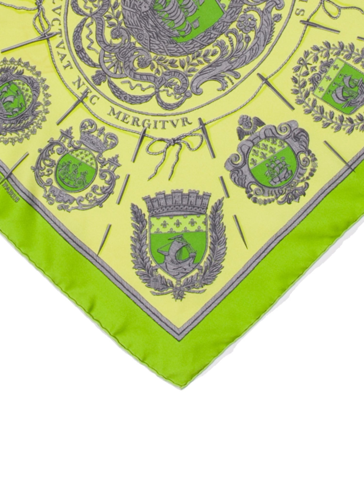 Hermès Les Armes de Paris Silk Scarf