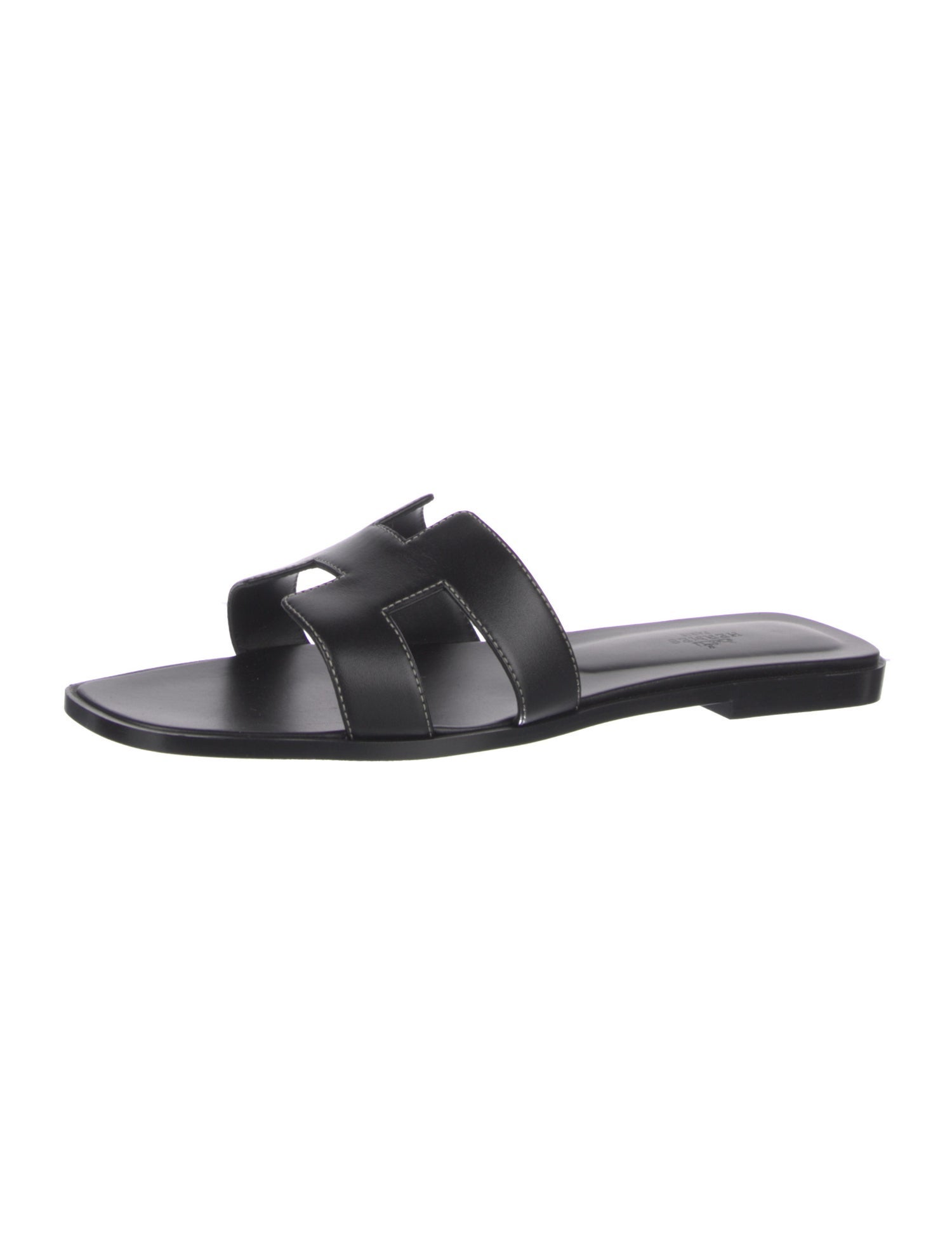 Hermès Oran Calfskin Sandals