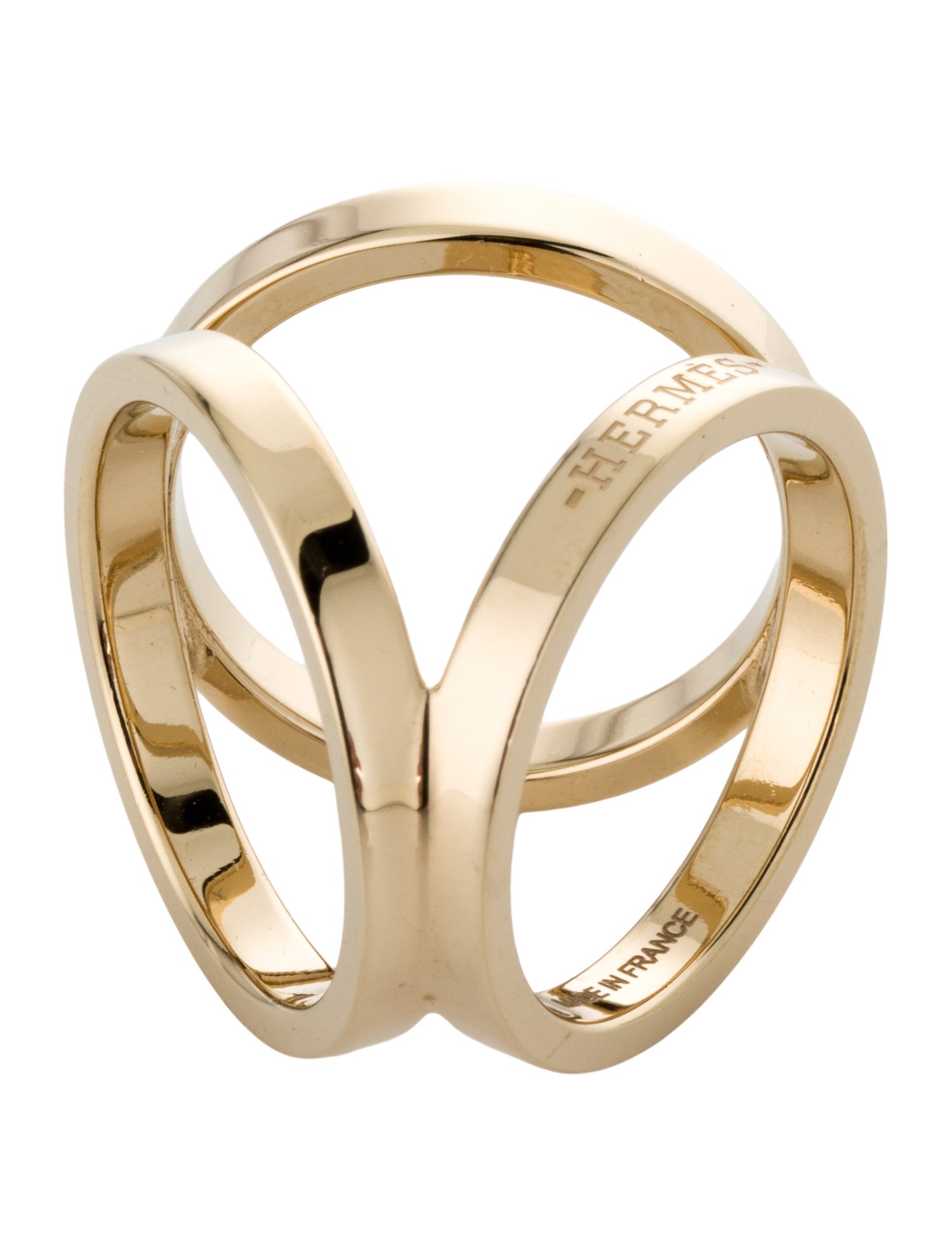 Hermès Trio Scarf Ring