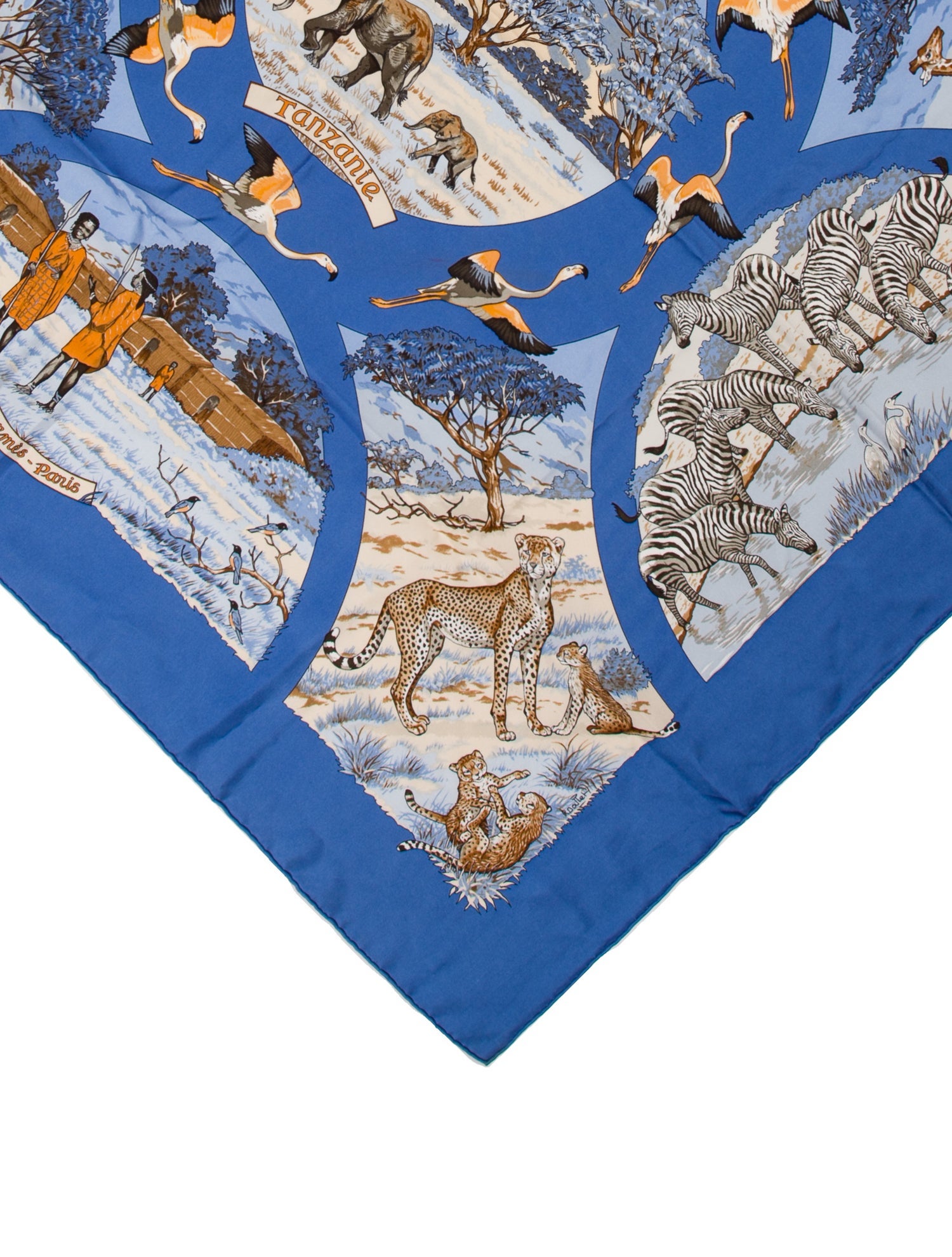 Hermès Tanzanie Silk Scarf