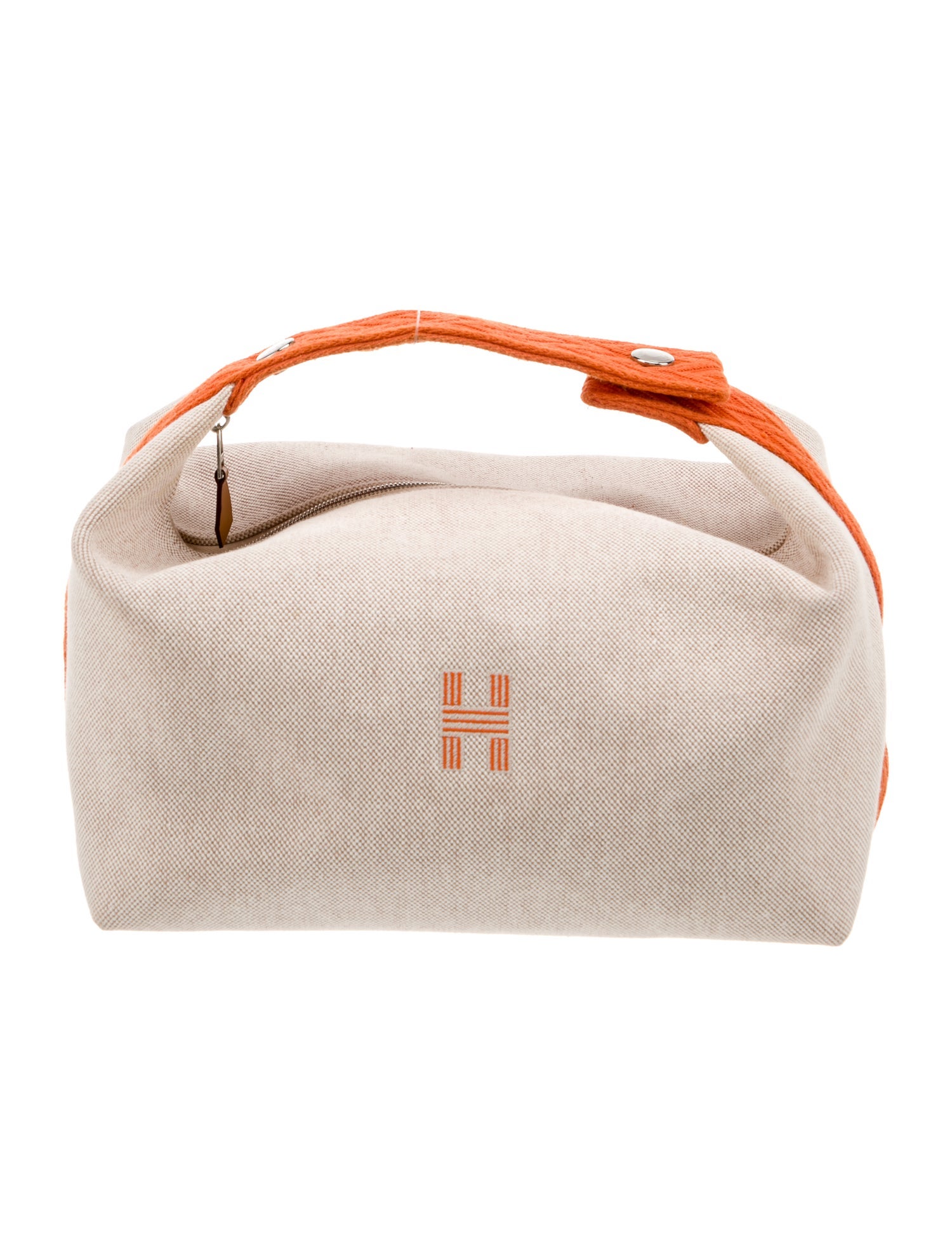Hermès Toile H Large Bride-A-Brac Pouch
