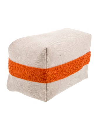 Hermès Toile H Large Bride-A-Brac Pouch