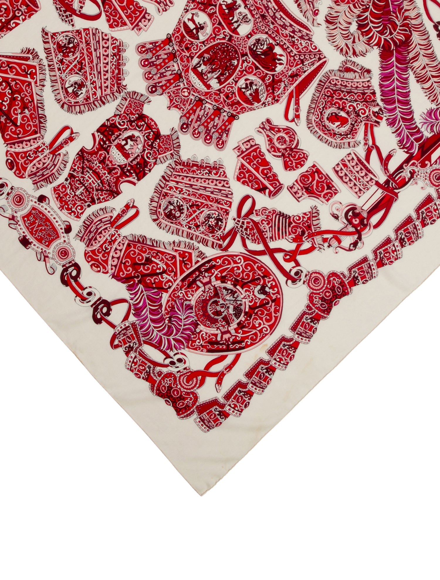 Hermès Sous L'Egide de Mars Cashmere Shawl