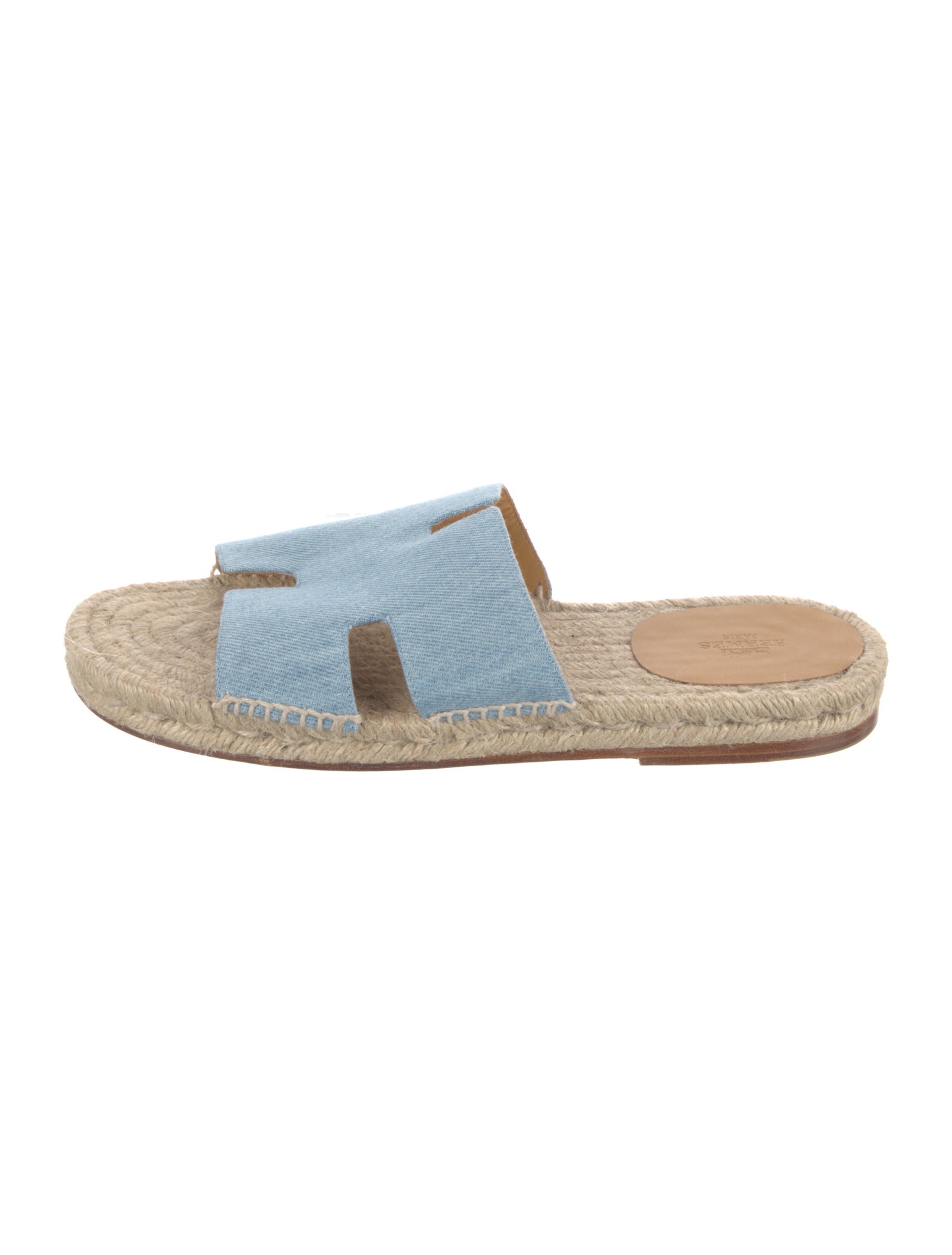 Hermès Antigua Denim Espadrilles